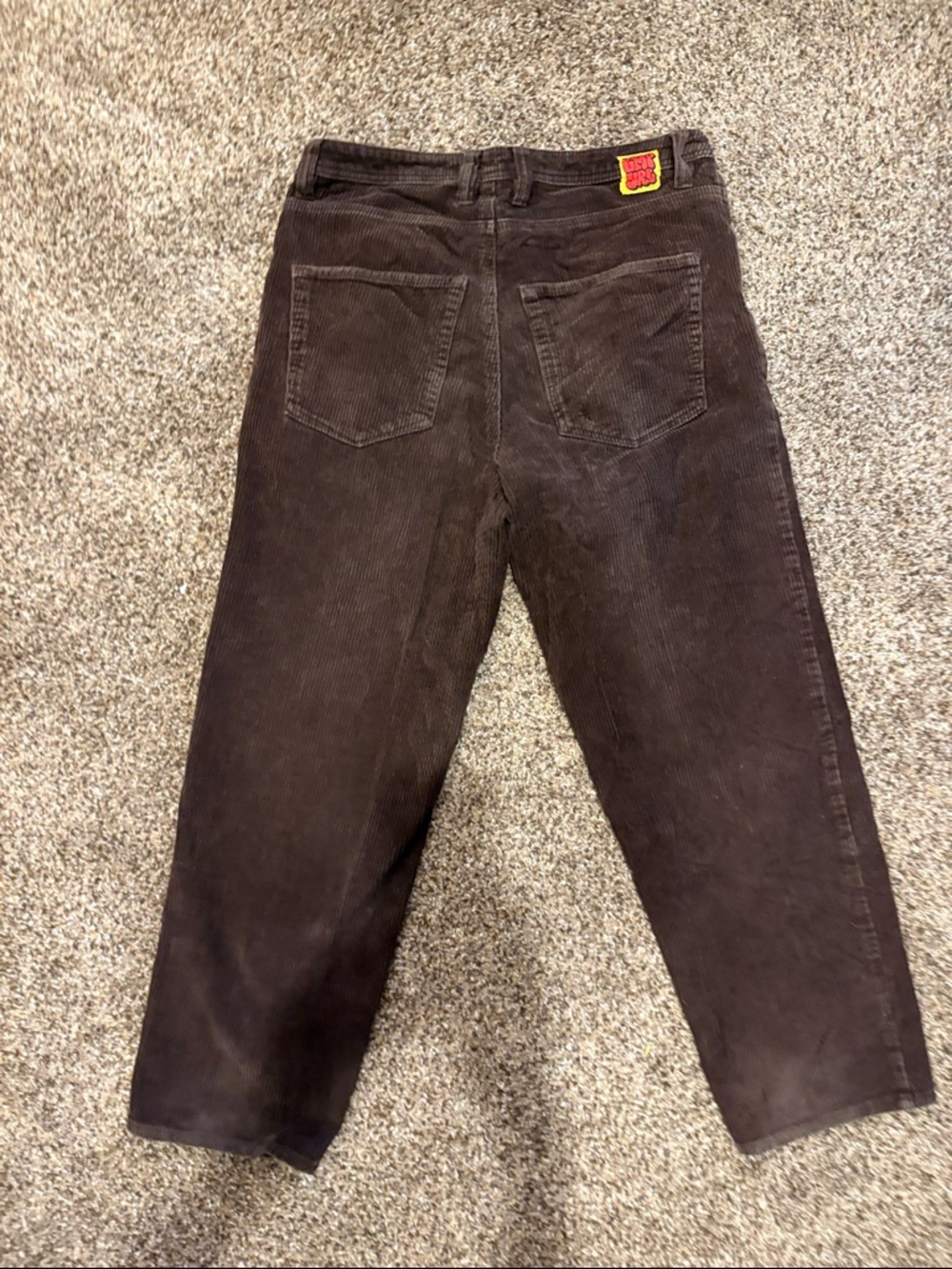 Empire Brown Corduroy Skate Pants - Men's - Picture 6 of 7